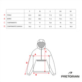 JAQUETA Á PROVA D'ÁGUA ANORAK REED PRETORIAN